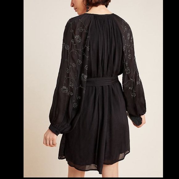 NWT new Beautiful beaded embroidered tunic dress - Picture 4 of 8